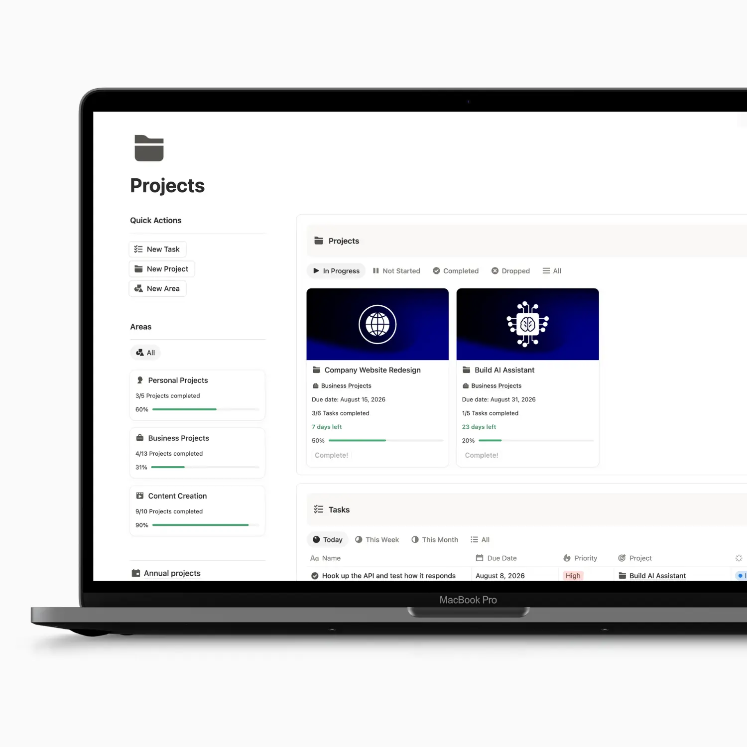 projects main